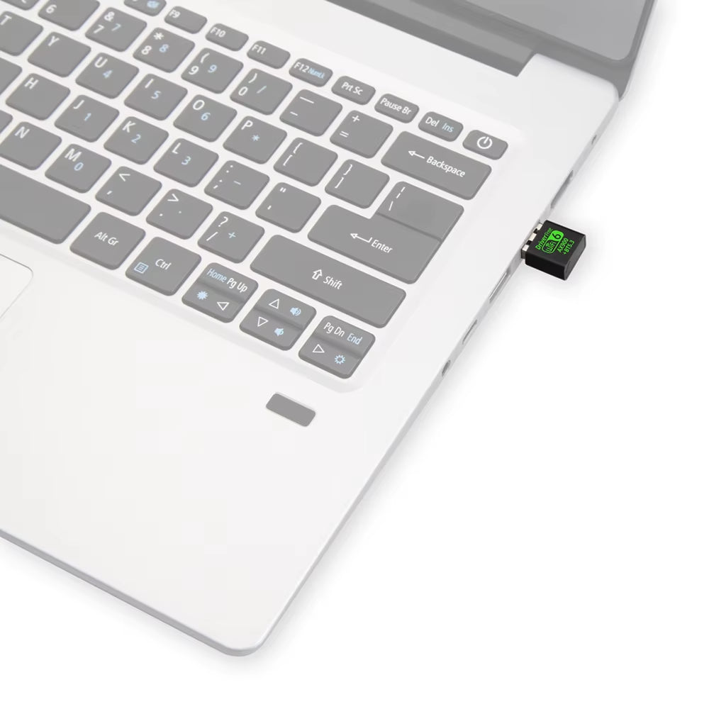 AX900 USB WiFi 6 and Bluetooth 5.3 Dual Band 2-in-1 Adapter - Driver-Free Wireless Network Receiver for 2.4GHz and 5GHz
